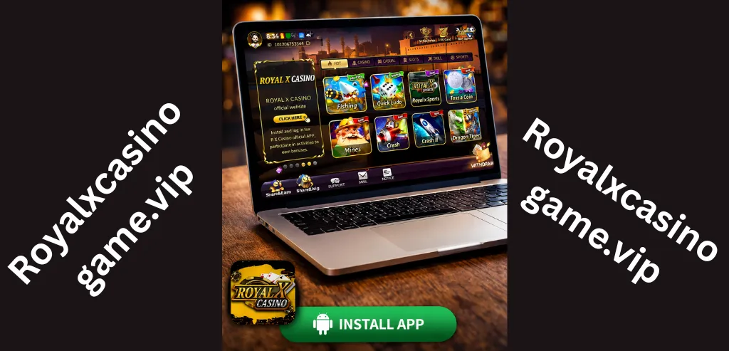Royal X Casino game logo download official